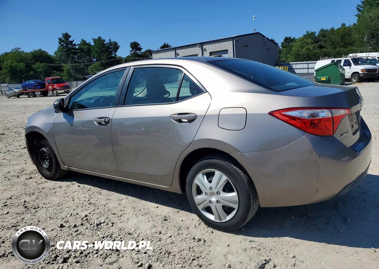 2016 Toyota Corolla Le VIN:2T1BURHE8GC681011 - 2
