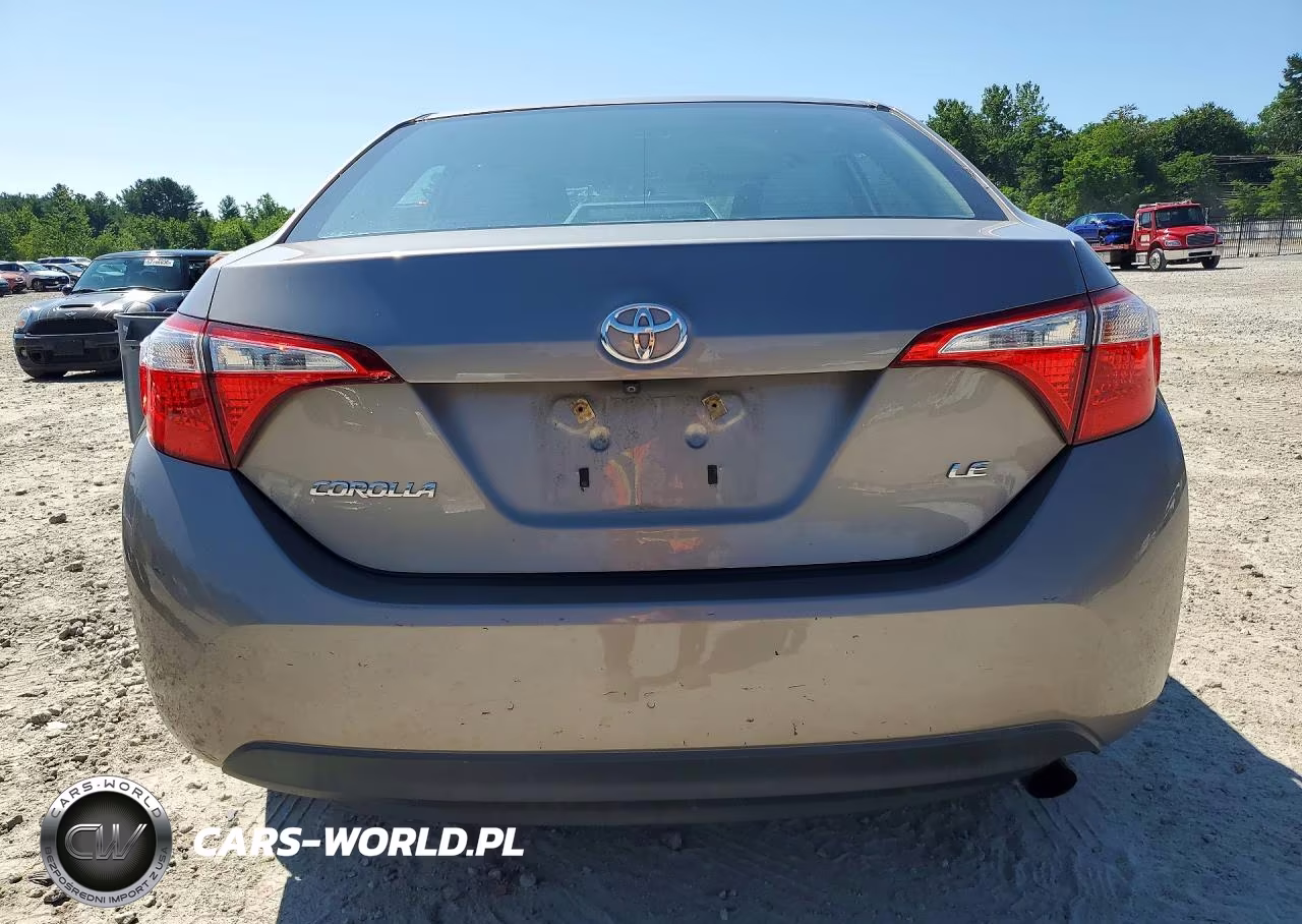 2016 Toyota Corolla Le VIN:2T1BURHE8GC681011 - 6