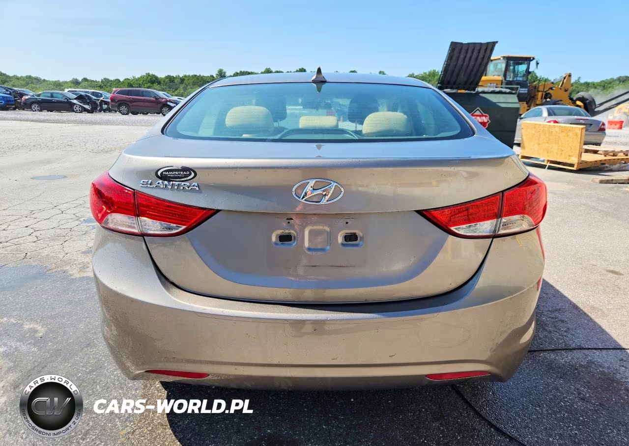 2013 Hyundai Elantra Gls VIN:5NPDH4AE4DH339395 - 6
