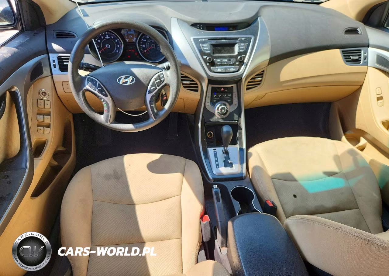 2013 Hyundai Elantra Gls VIN:5NPDH4AE4DH339395 - 8