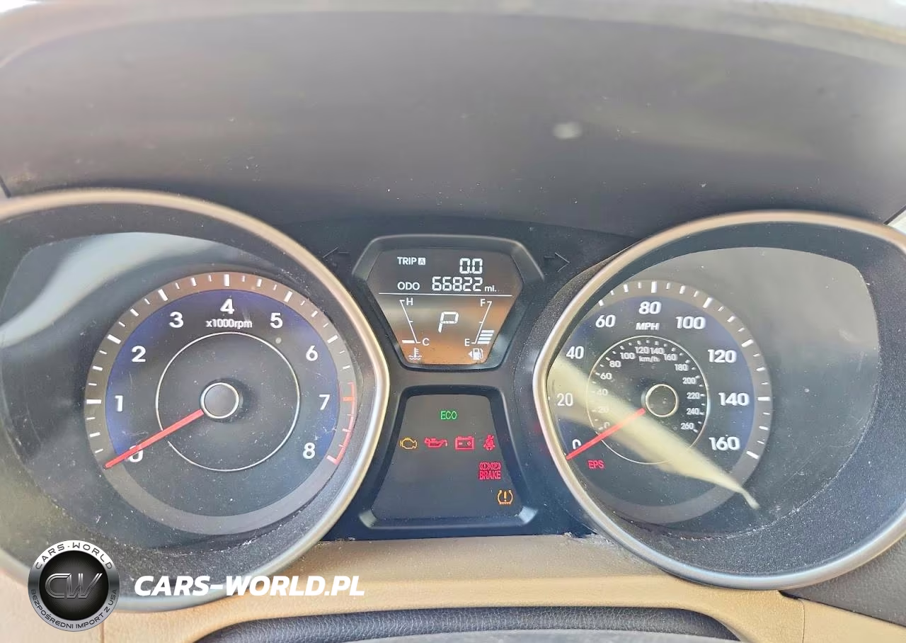 2013 Hyundai Elantra Gls VIN:5NPDH4AE4DH339395 - 9