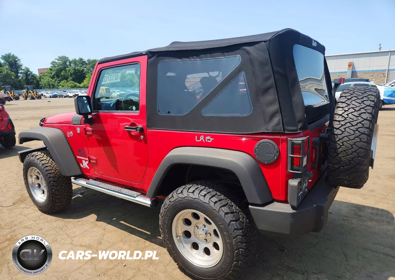 2008 Jeep Wrangler X VIN:1J4FA24188L635056 - 2