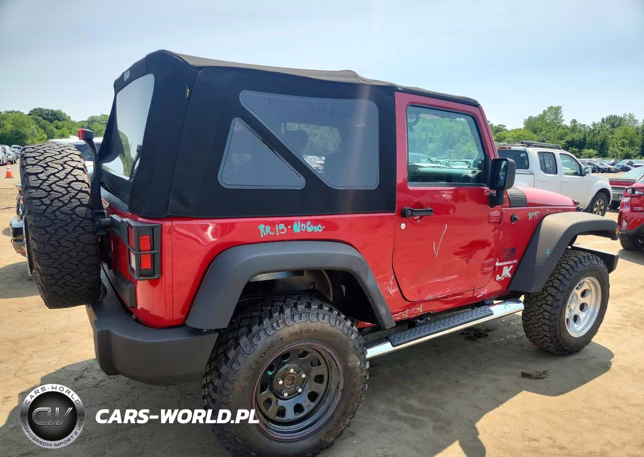 2008 Jeep Wrangler X VIN:1J4FA24188L635056 - 3