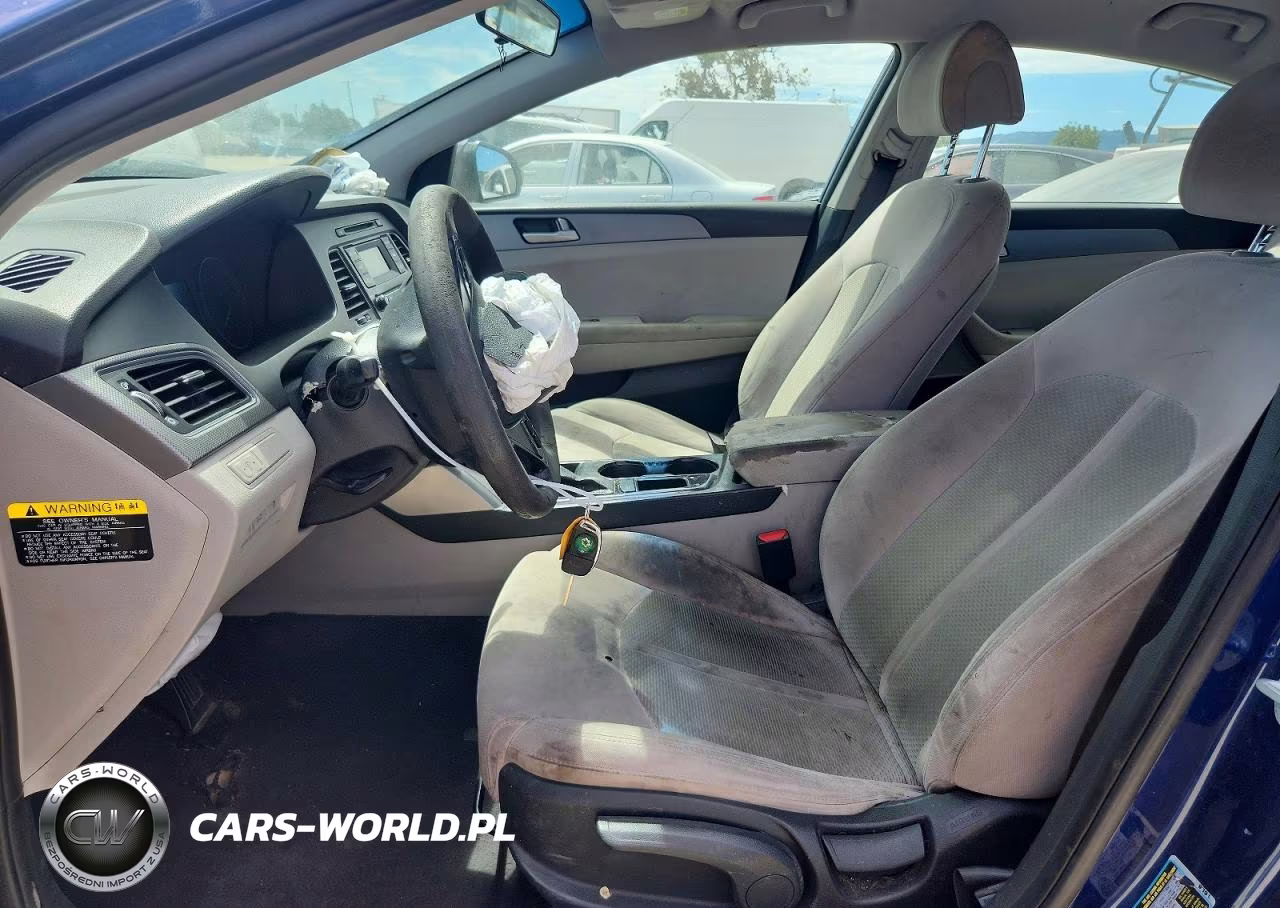 2017 Hyundai Sonata Se VIN:5NPE24AF5HH469724 - 7
