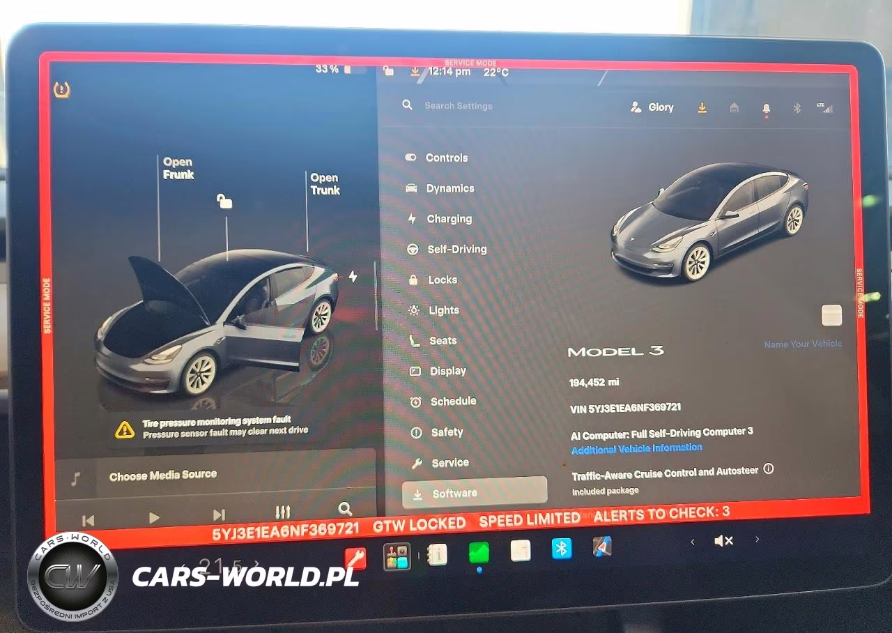 2022 Tesla Model 3 VIN:5YJ3E1EA6NF369721 - 9