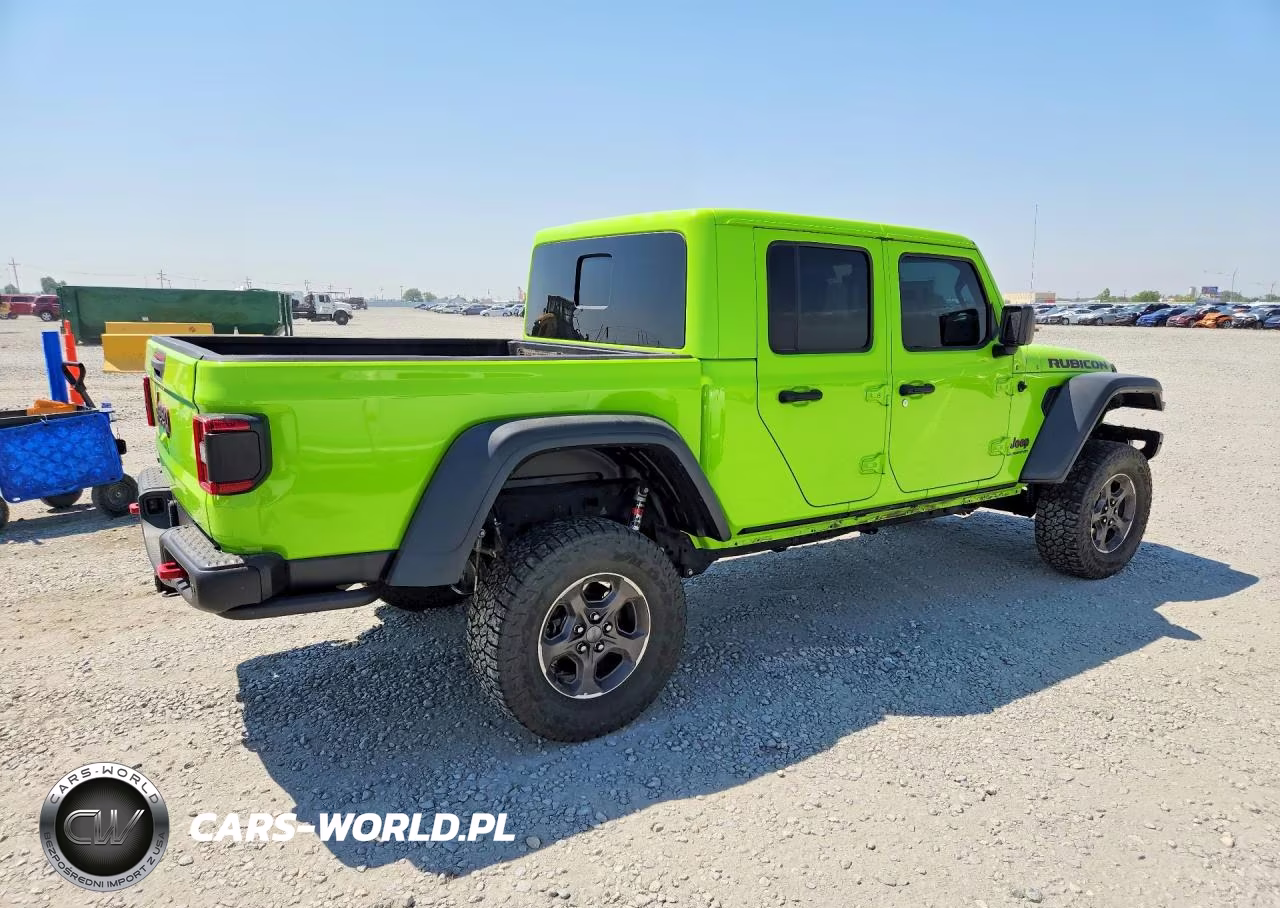 2021 Jeep Gladiator Rubicon VIN:1C6JJTBM5ML622799 - 3
