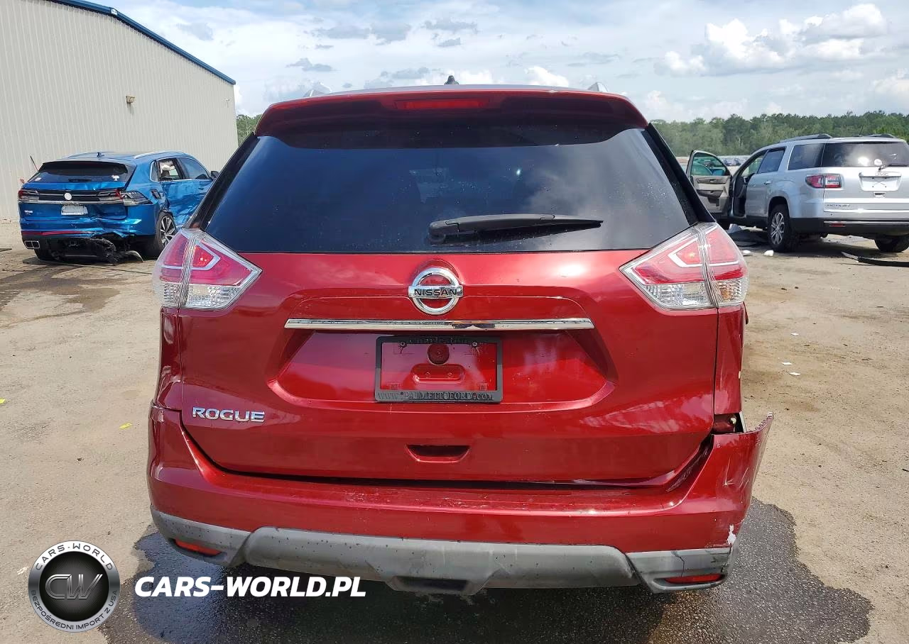 2016 Nissan Rogue S VIN:KNMAT2MT4GP658935 - 6