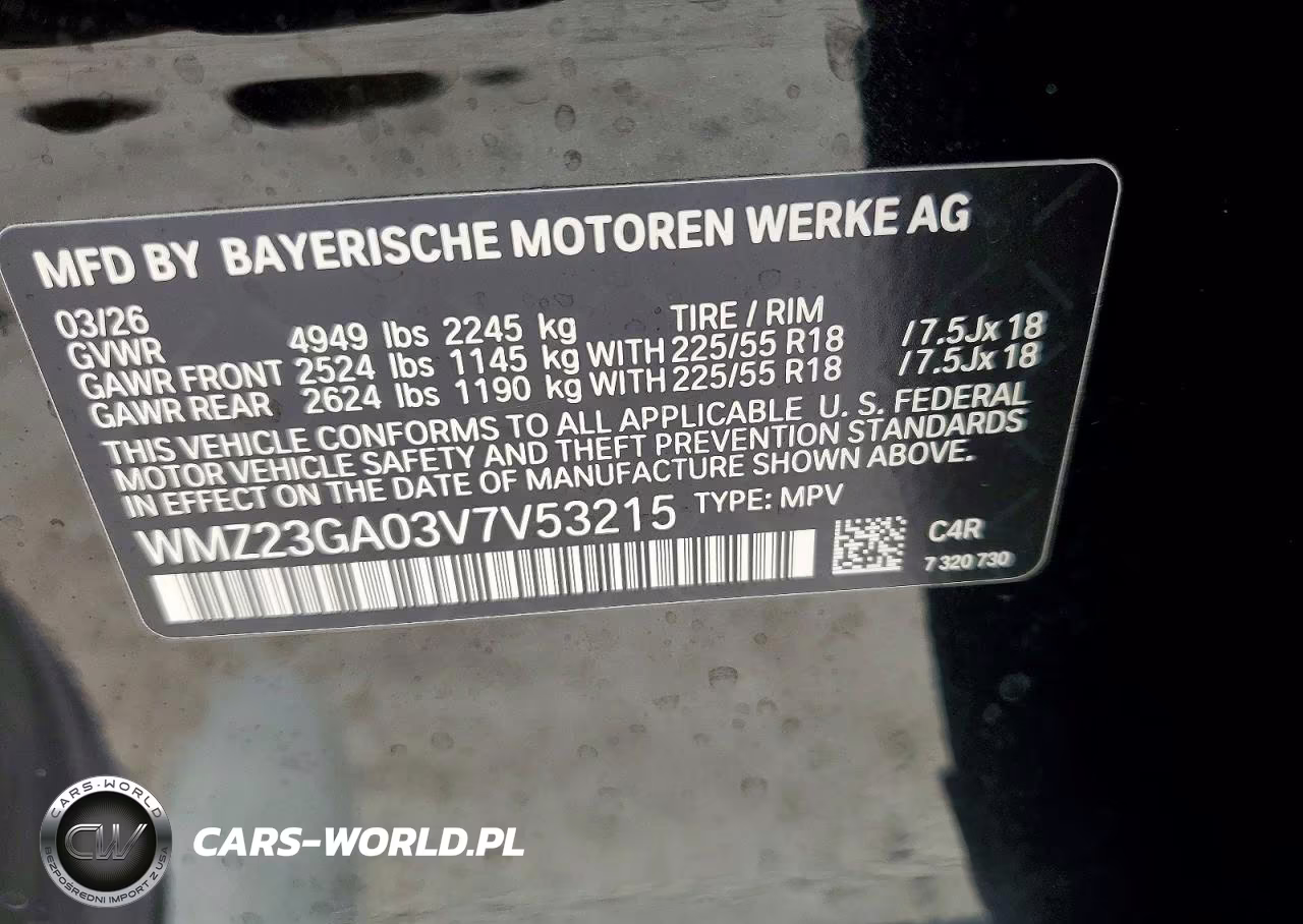 2027 Mini Countryman S All4 VIN:WMZ23GA03V7V53215 - 12