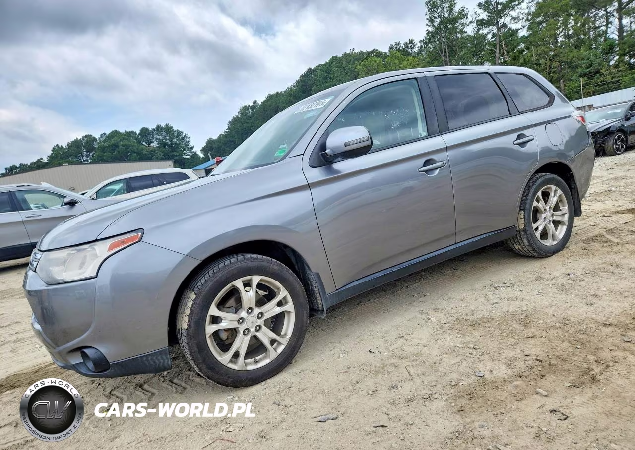 2014 Mitsubishi Outlander Se VIN:JA4AD3A30EZ015808 - 1