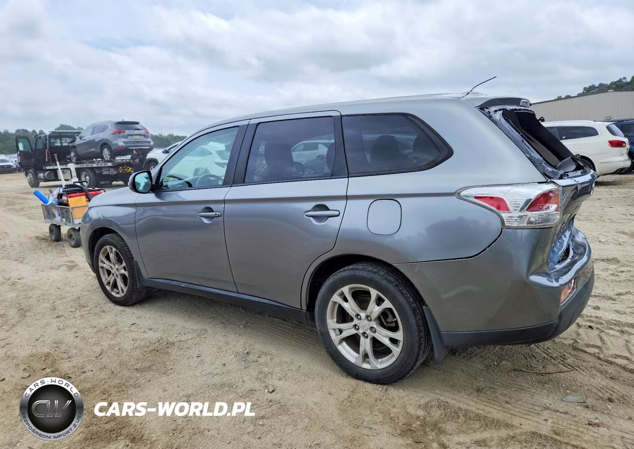 2014 Mitsubishi Outlander Se VIN:JA4AD3A30EZ015808 - 2