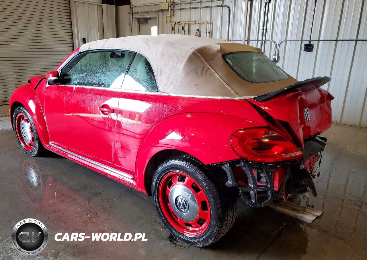 2014 Volkswagen Beetle VIN:3VW5X7AT5EM802418 - 2
