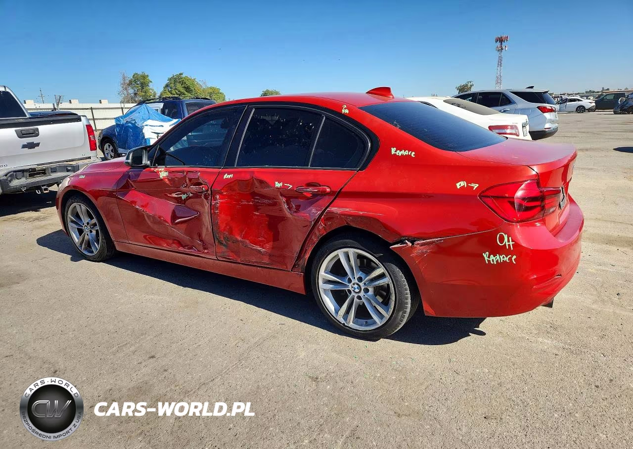 2016 BMW 320 I VIN:WBA8E1G51GNT99264 - 2
