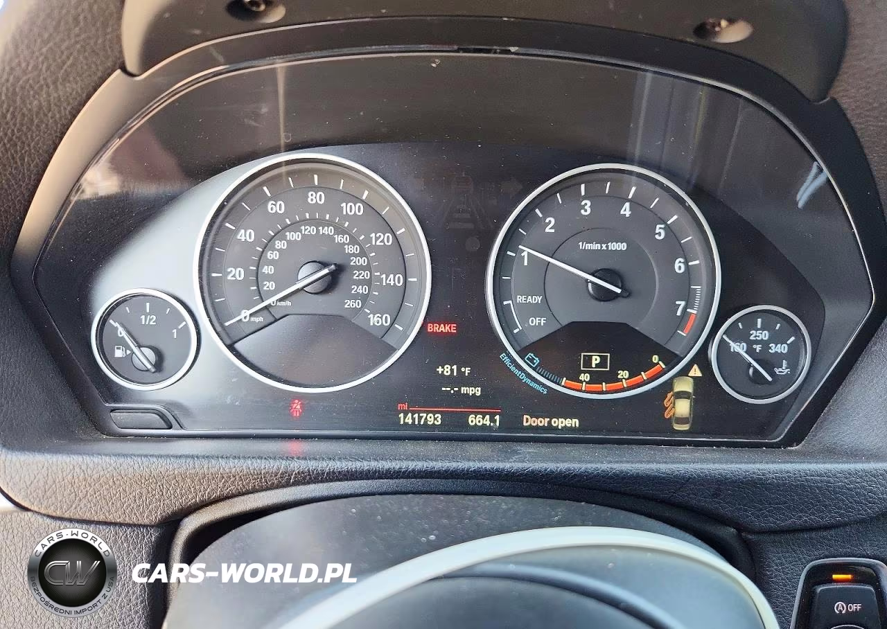 2016 BMW 320 I VIN:WBA8E1G51GNT99264 - 9