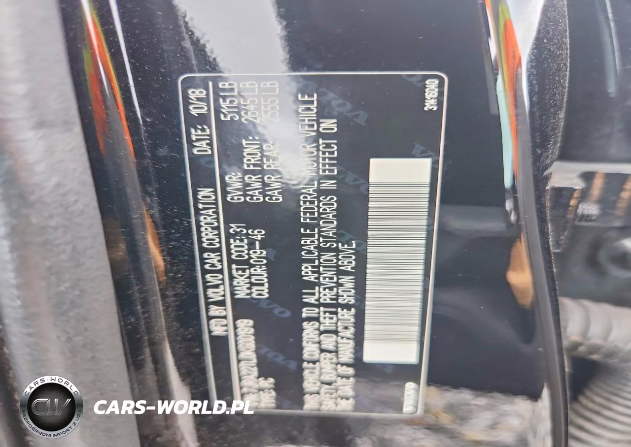 2019 Volvo S60 T6 Inscription VIN:7JRA22TL0KG001919 - 12