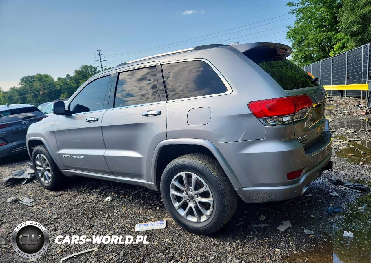 2015 Jeep Grand Cherokee Overland VIN:1C4RJFCM9FC763356 - 2