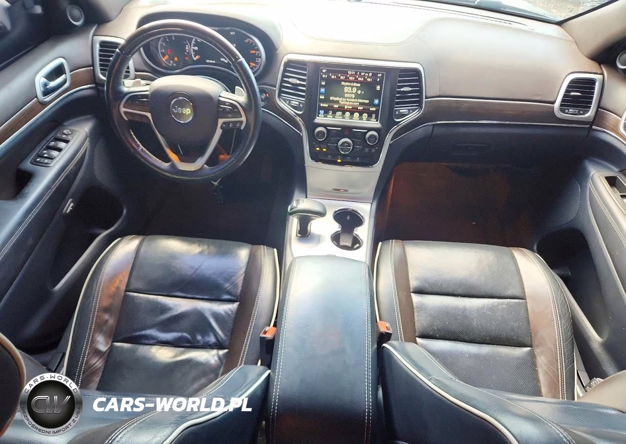 2015 Jeep Grand Cherokee Overland VIN:1C4RJFCM9FC763356 - 8