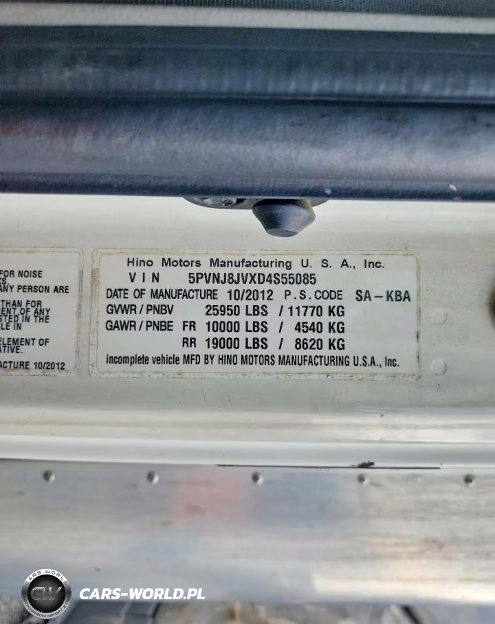 2013 Hino 258-268 Box Truck VIN:5PVNJ8JVXD4S55085 - 13