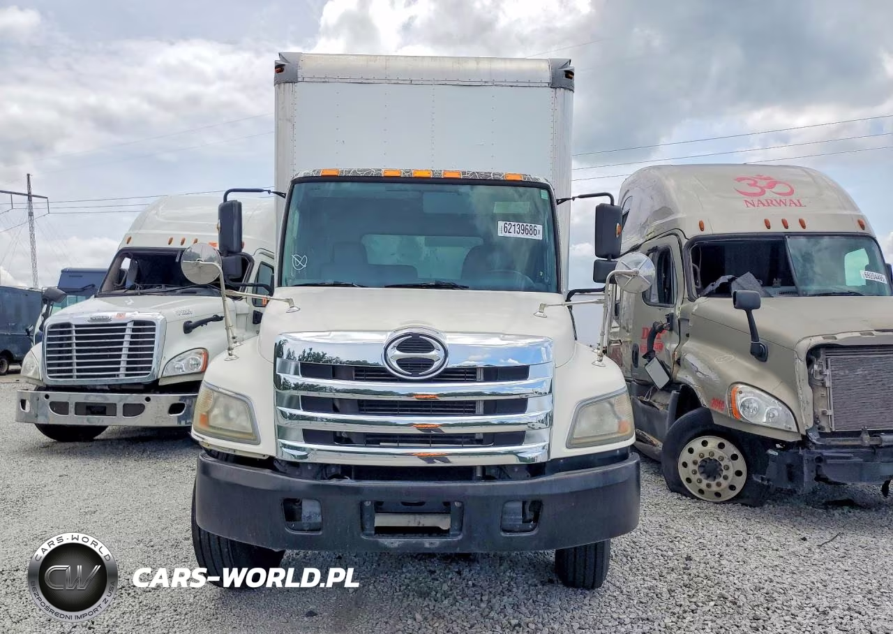 2013 Hino 258-268 Box Truck VIN:5PVNJ8JVXD4S55085 - 5