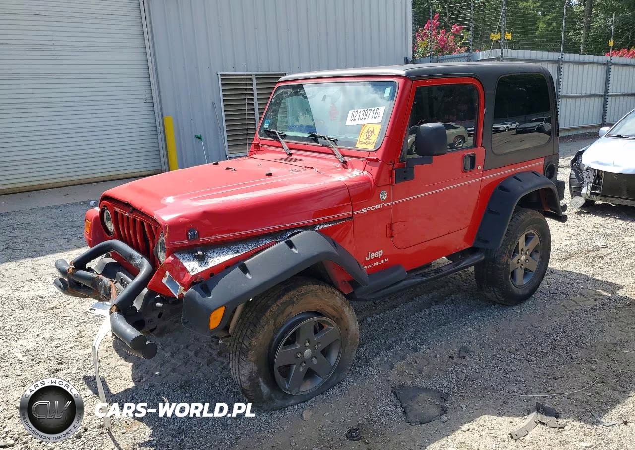2005 Jeep Wrangler - Tj Sport VIN:1J4FA49S65P355427 - 1