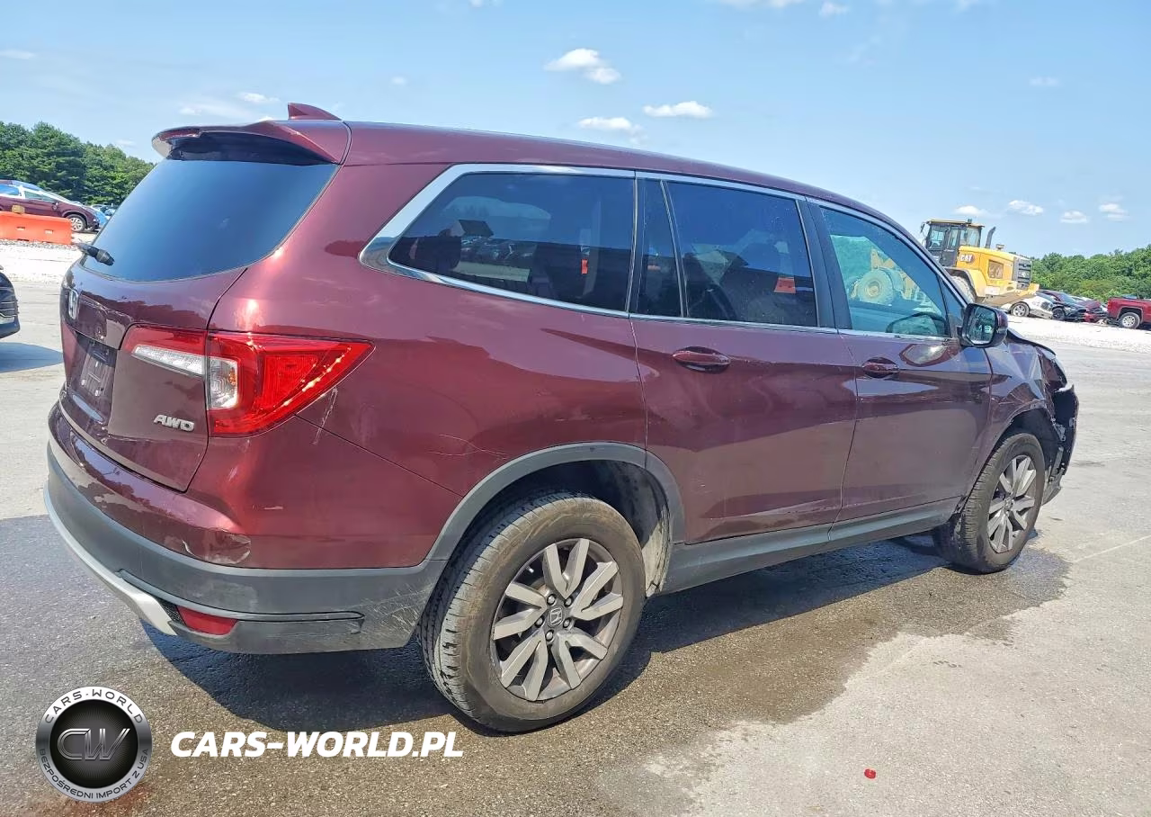 2020 Honda Pilot Exl VIN:5FNYF6H49LB013878 - 3