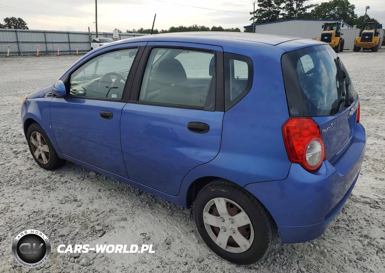 2009 Chevrolet Aveo Lt VIN:KL1TD66E79B640318 - 2