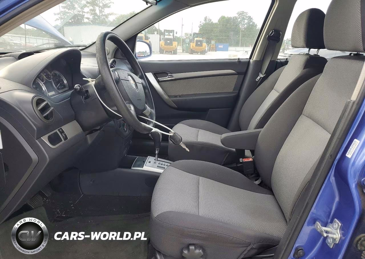 2009 Chevrolet Aveo Lt VIN:KL1TD66E79B640318 - 7