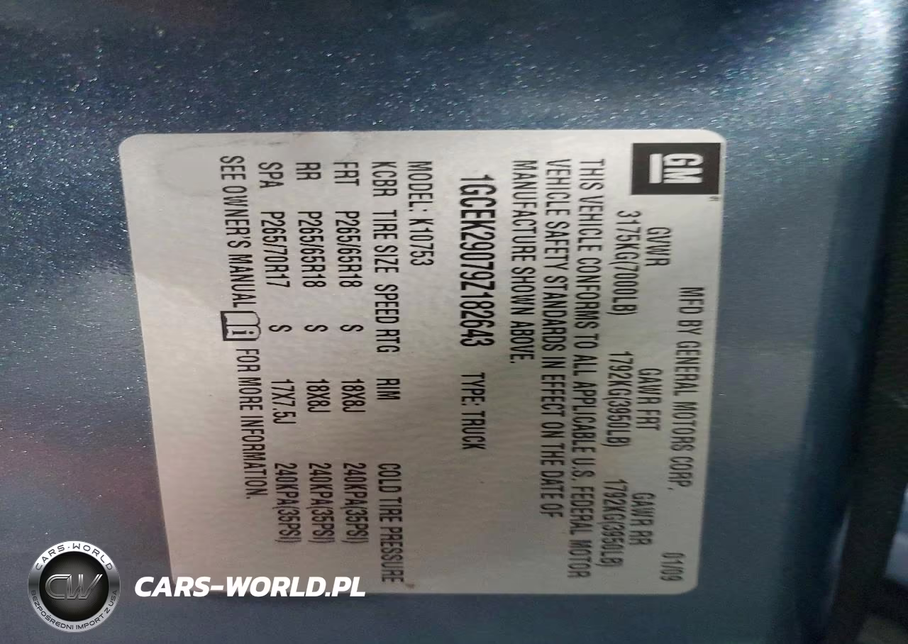 2009 Chevrolet Silverado K1500 Lt VIN:1GCEK29079Z182643 - 12
