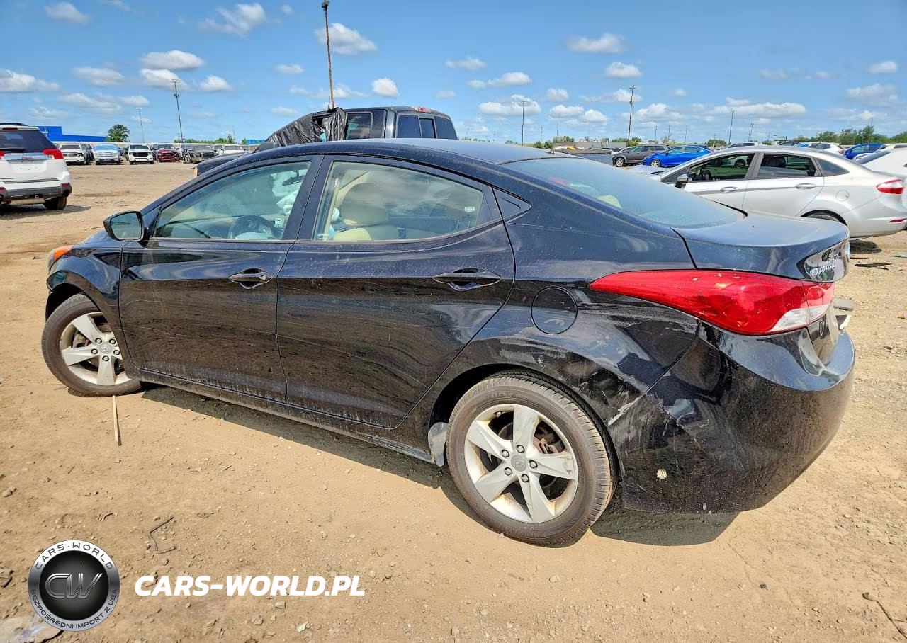 2013 Hyundai Elantra Gls VIN:KMHDH4AE5DU561767 - 2