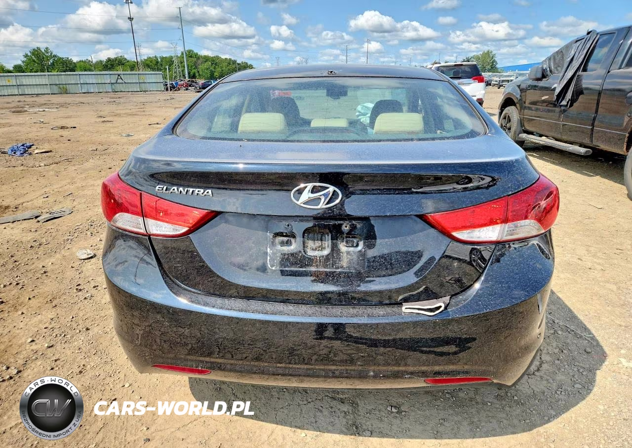 2013 Hyundai Elantra Gls VIN:KMHDH4AE5DU561767 - 6