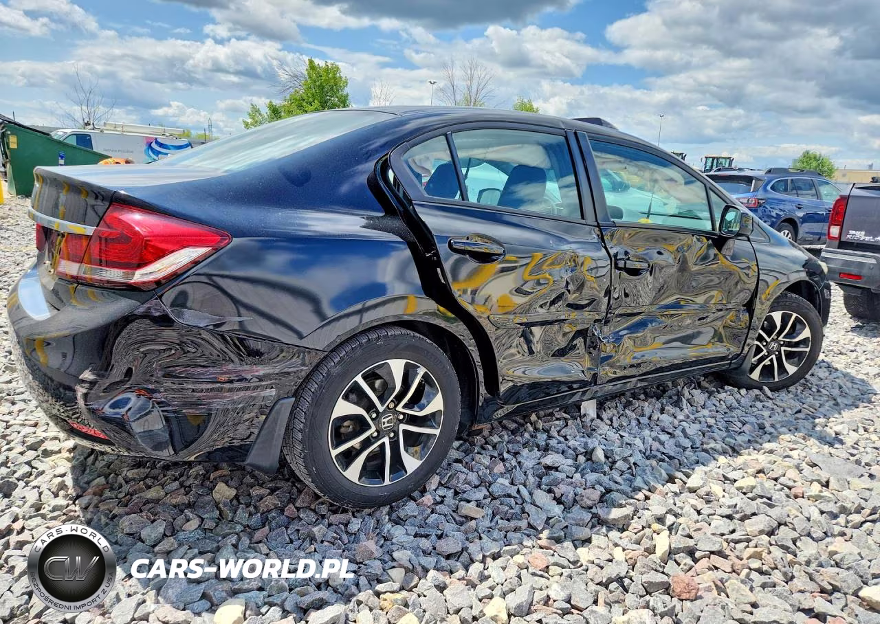 2013 Honda Civic Ex VIN:2HGFB2F86DH518663 - 3
