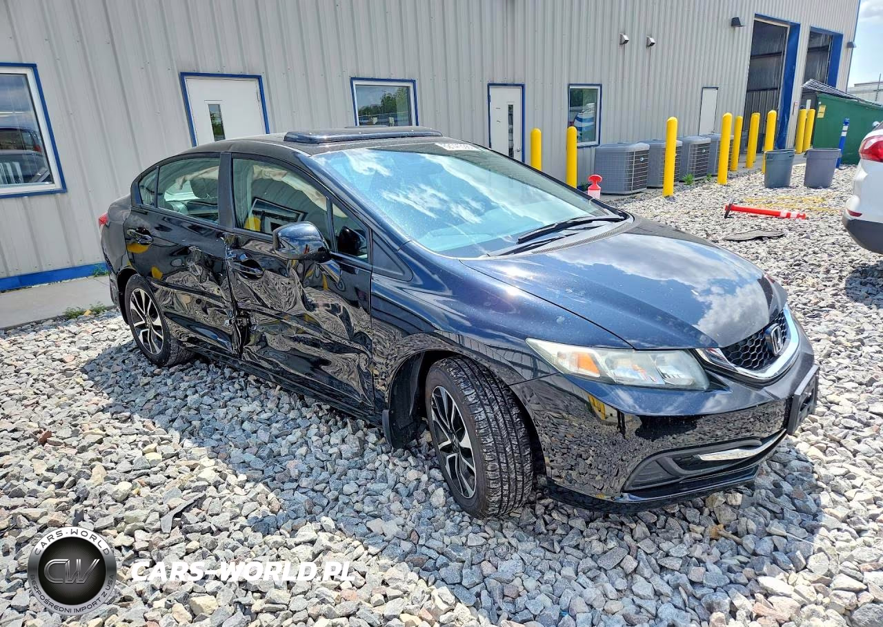 2013 Honda Civic Ex VIN:2HGFB2F86DH518663 - 4