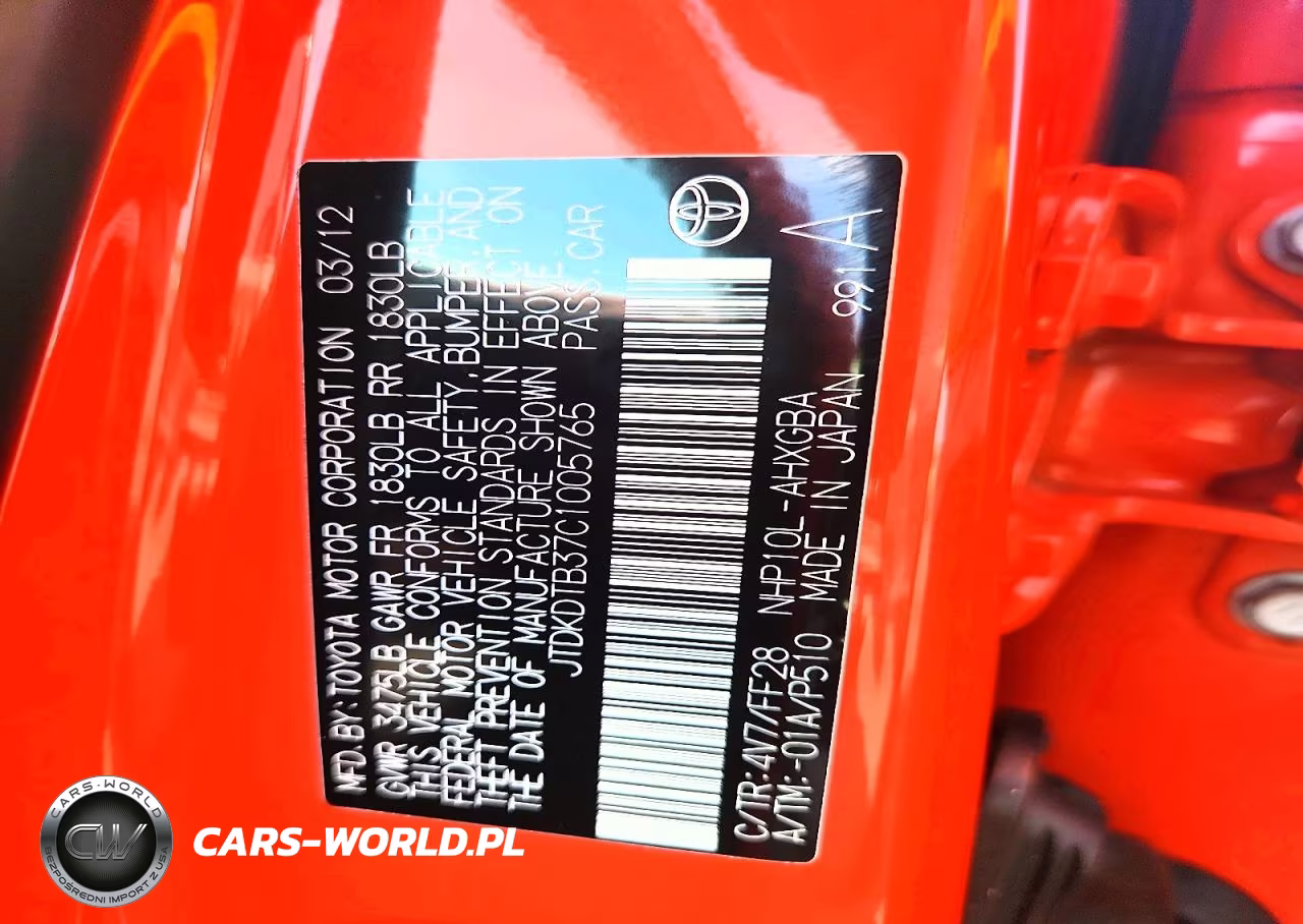 2012 Toyota Prius C Three VIN:JTDKDTB37C1005765 - 13