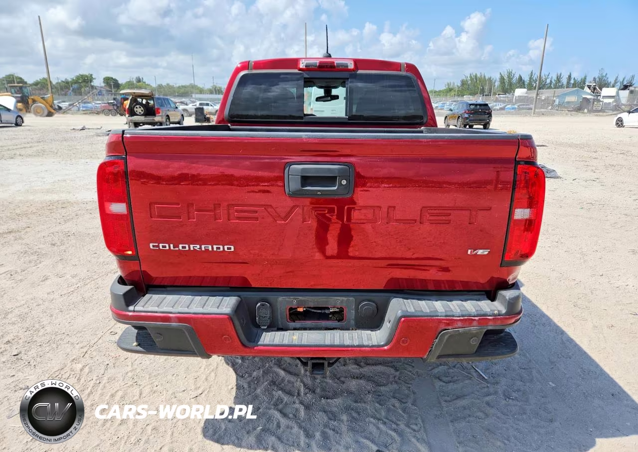 2021 Chevrolet Colorado Z71 VIN:1GCGTDEN8M1108335 - 6