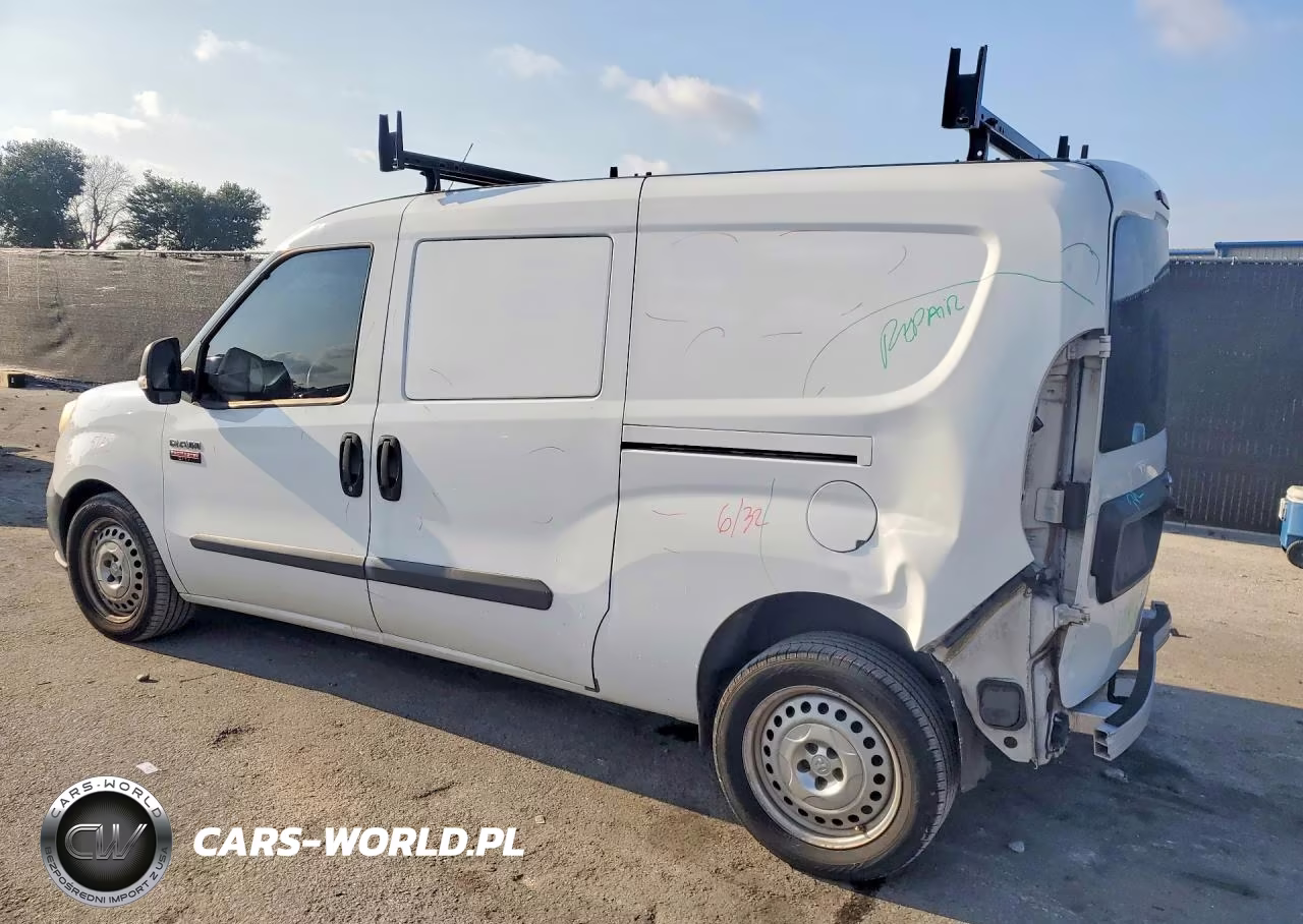 2016 Ram Promaster City St Delivery Van VIN:ZFBERFAT9G6B32386 - 2