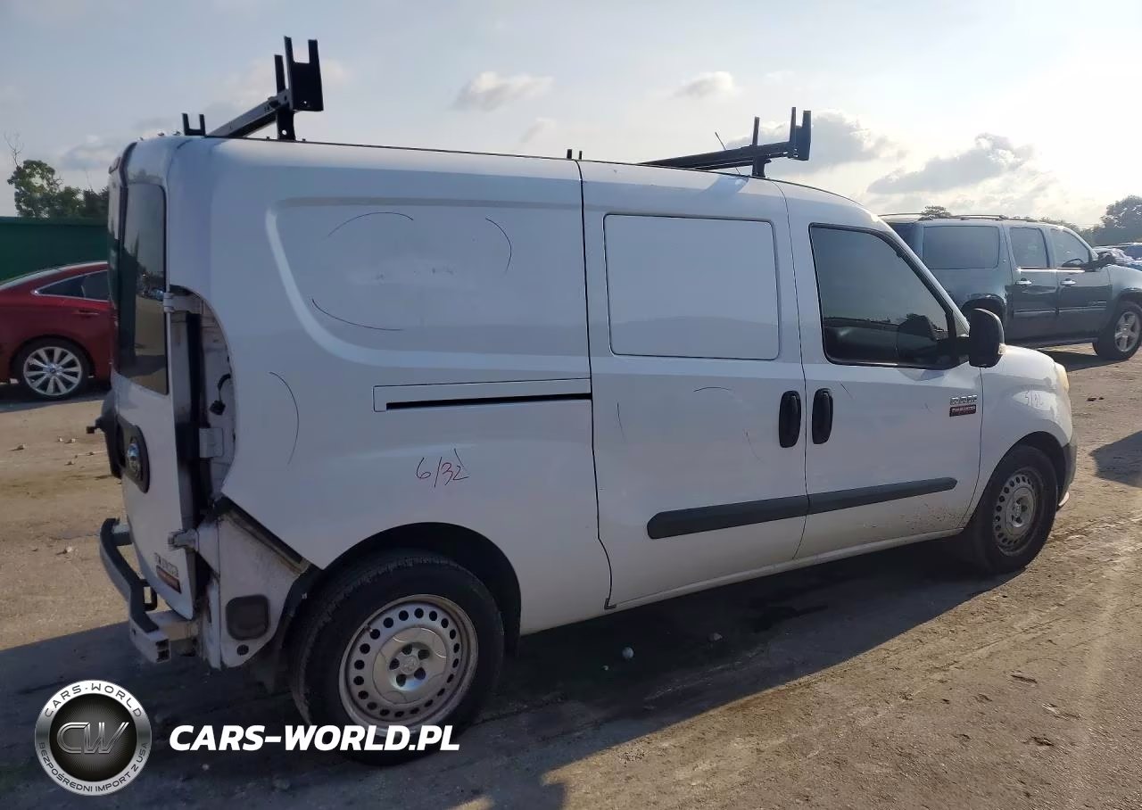 2016 Ram Promaster City St Delivery Van VIN:ZFBERFAT9G6B32386 - 3
