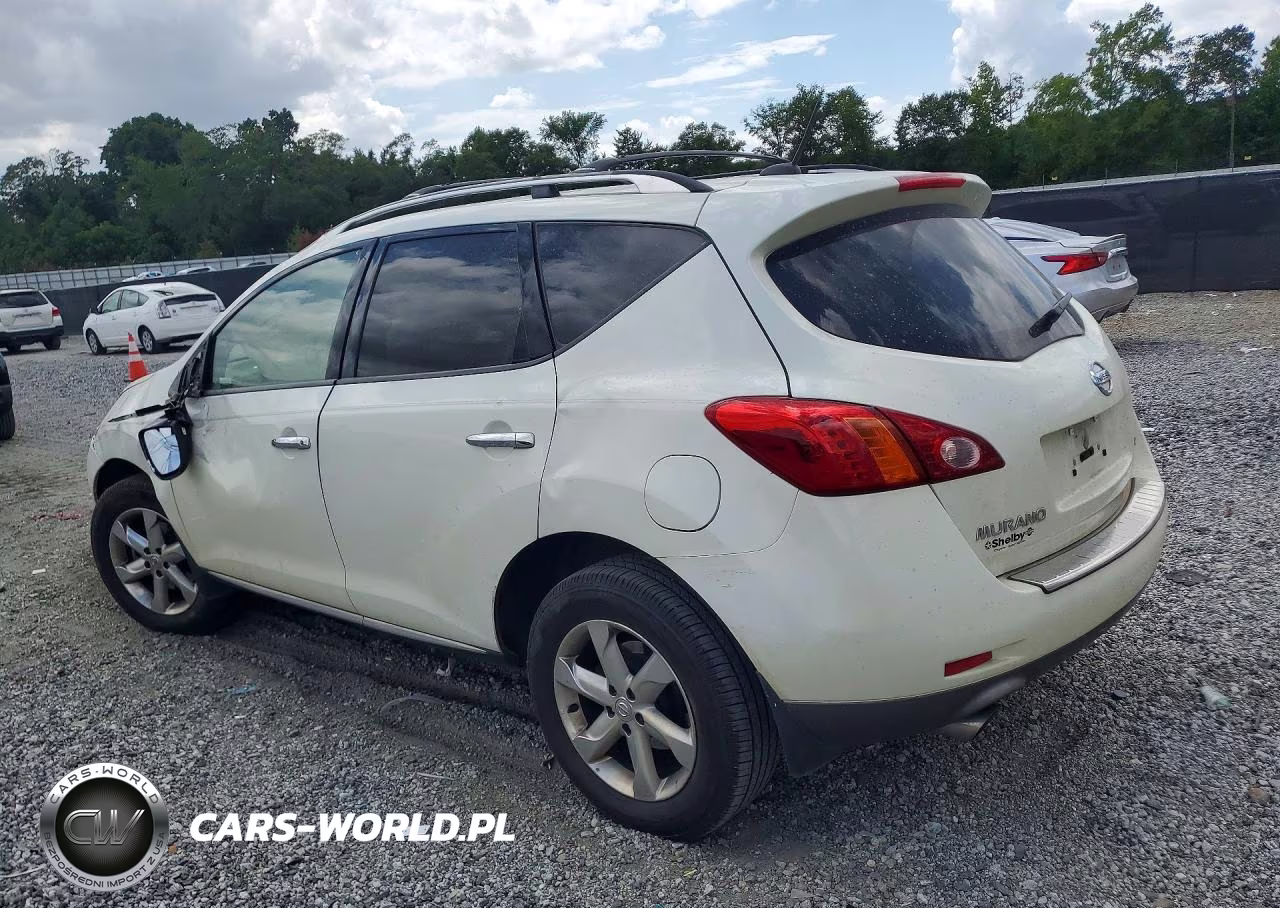 2010 Nissan Murano S VIN:JN8AZ1MU6AW016008 - 2