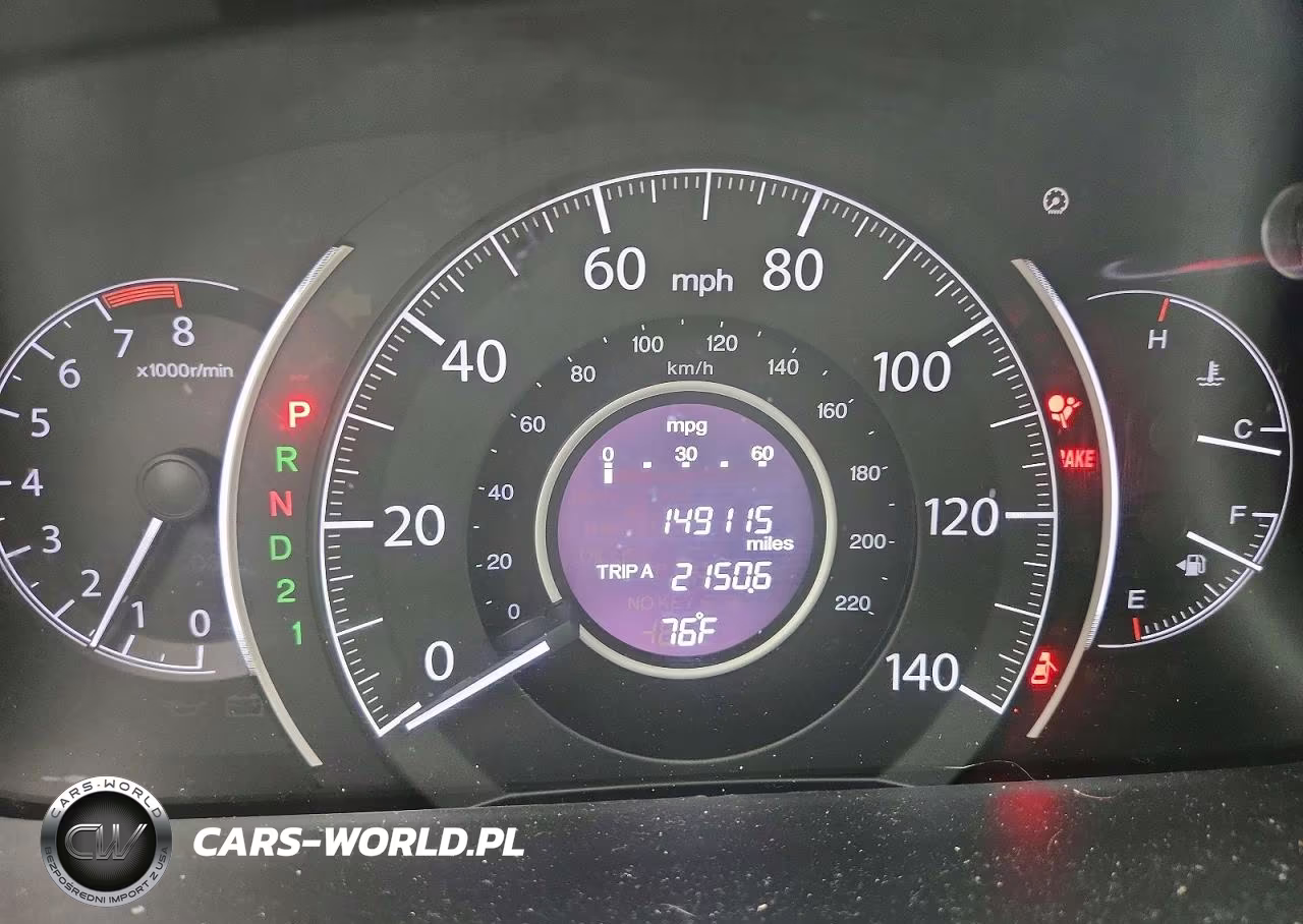 2014 Honda Cr-V Lx VIN:2HKRM4H31EH719009 - 9