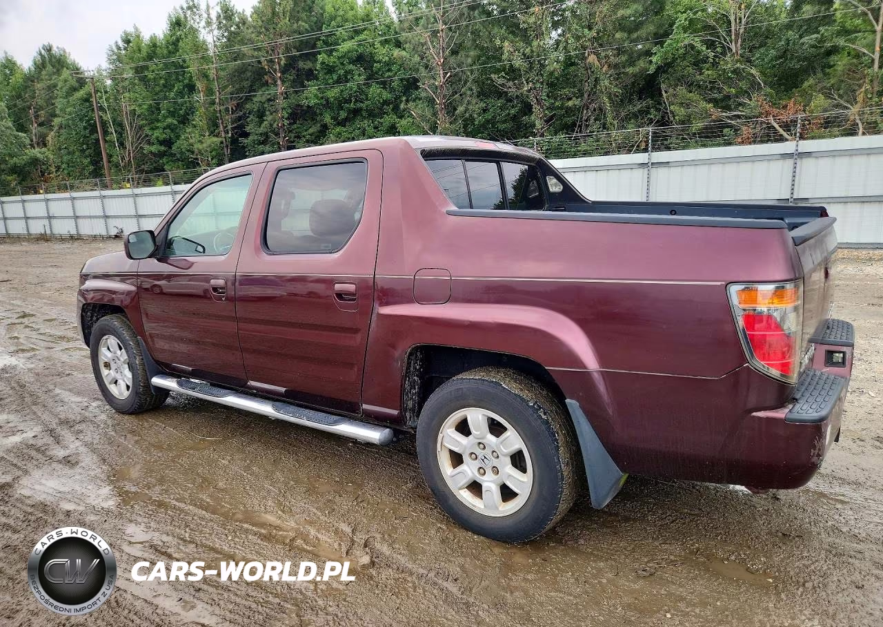 2007 Honda Ridgeline Rts VIN:2HJYK16457H518538 - 2