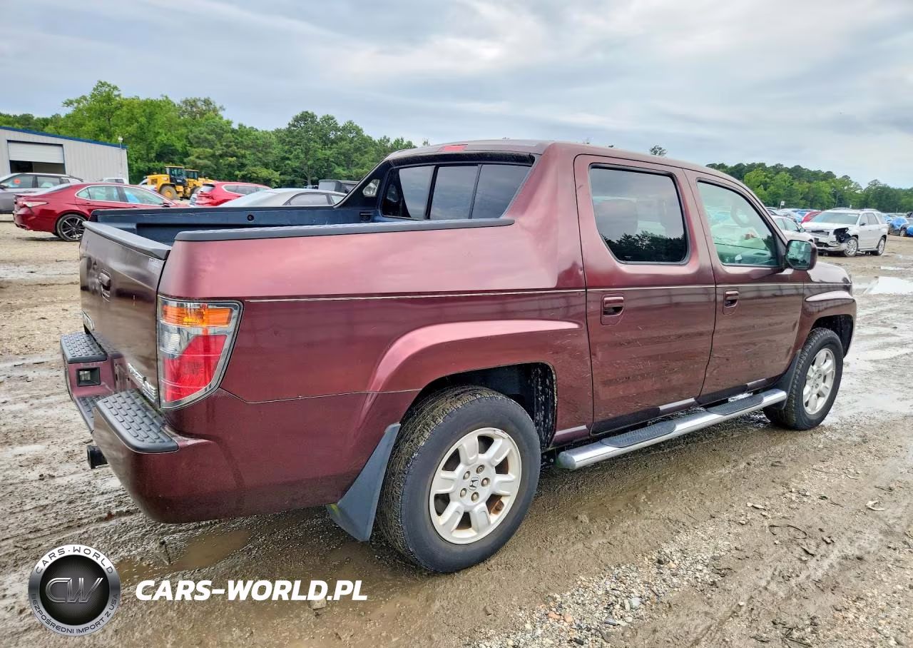 2007 Honda Ridgeline Rts VIN:2HJYK16457H518538 - 3