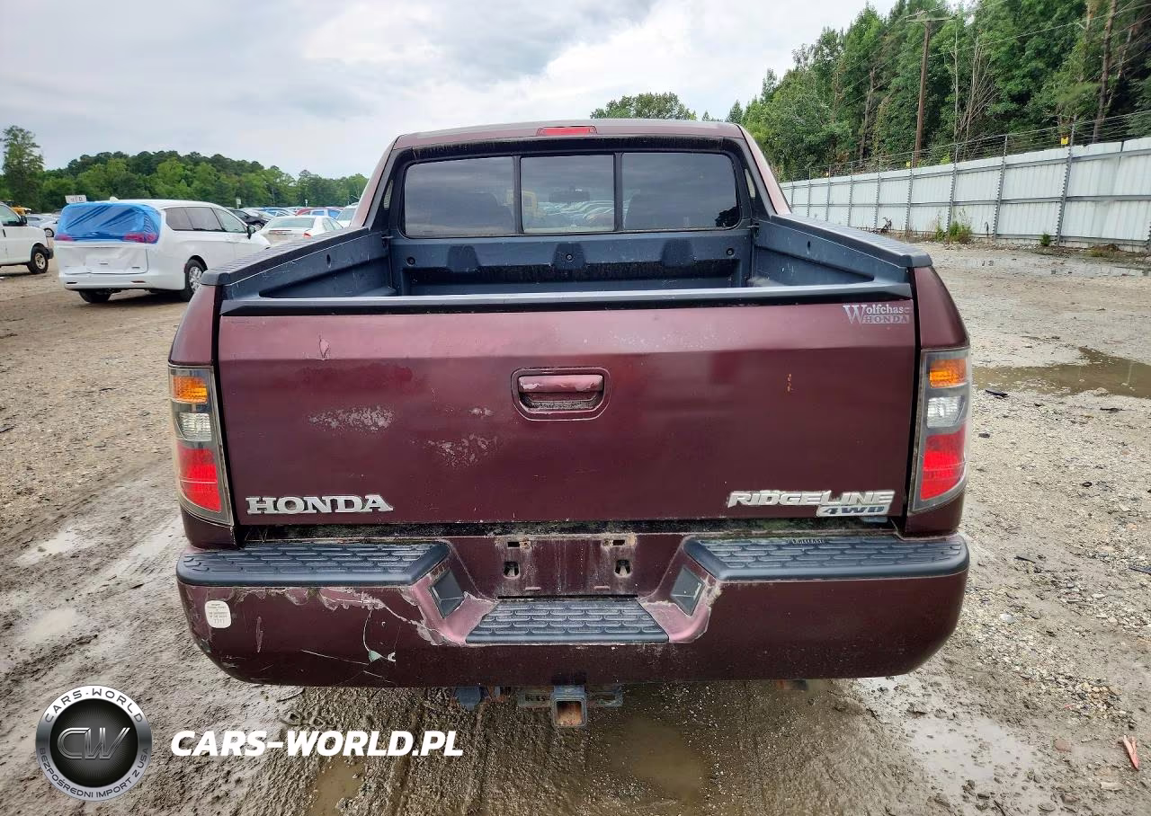 2007 Honda Ridgeline Rts VIN:2HJYK16457H518538 - 6