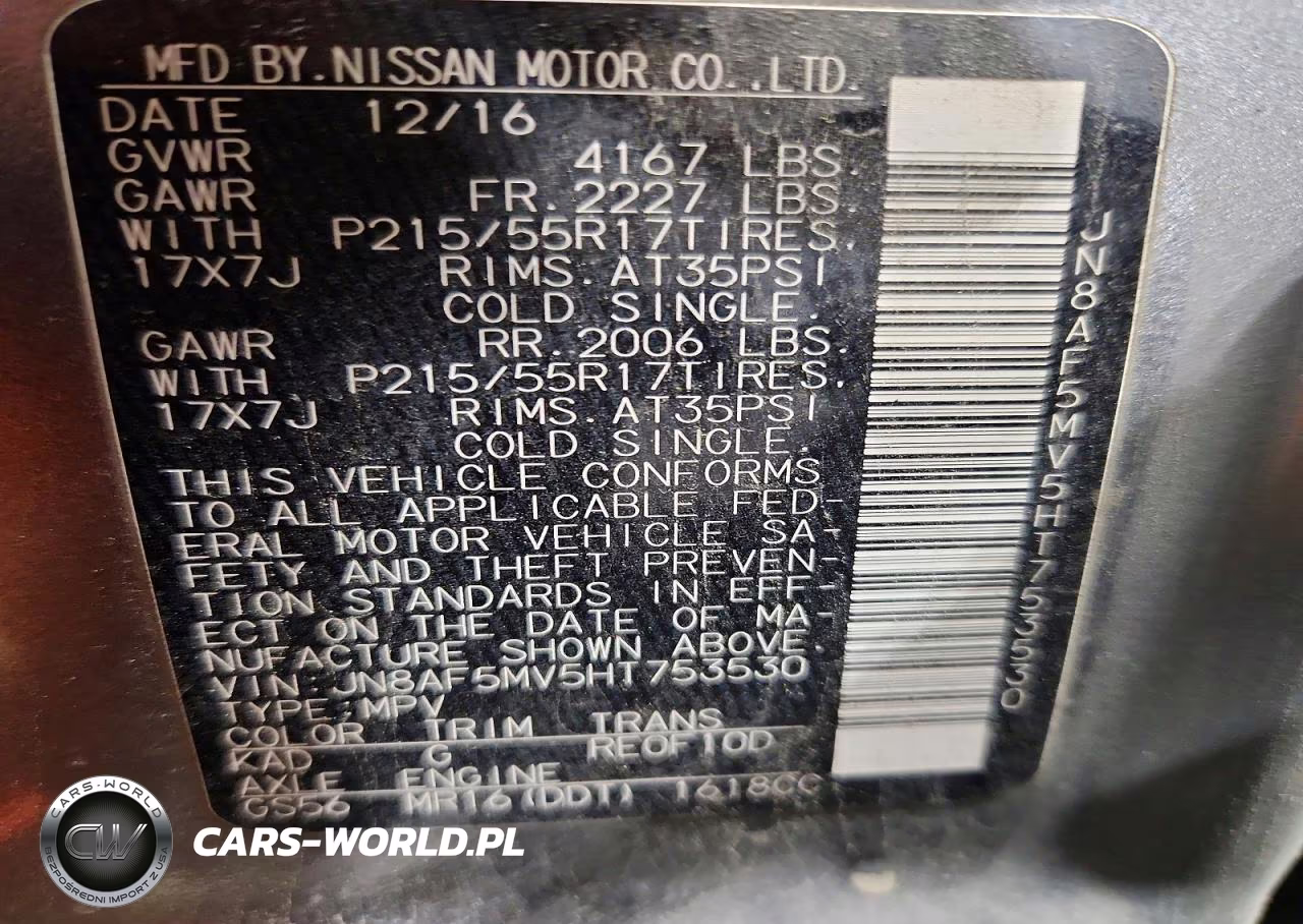 2017 Nissan Juke S VIN:JN8AF5MV5HT753530 - 13