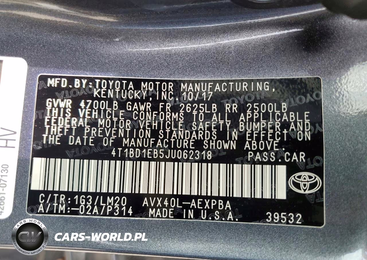 2018 Toyota Avalon Hybrid Limited VIN:4T1BD1EB5JU062318 - 12