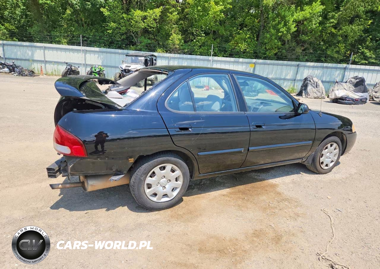 2001 Nissan Sentra Xe VIN:3N1CB51D81L485081 - 3