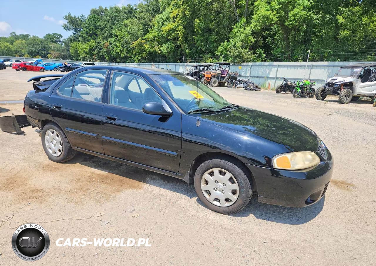 2001 Nissan Sentra Xe VIN:3N1CB51D81L485081 - 4