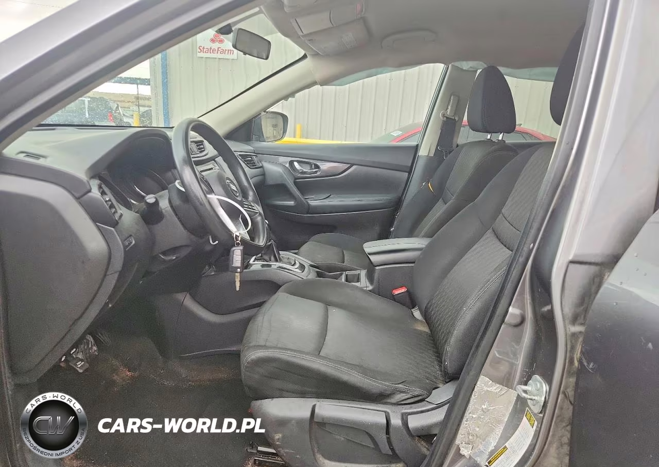 2017 Nissan Rogue S VIN:KNMAT2MT4HP518983 - 7
