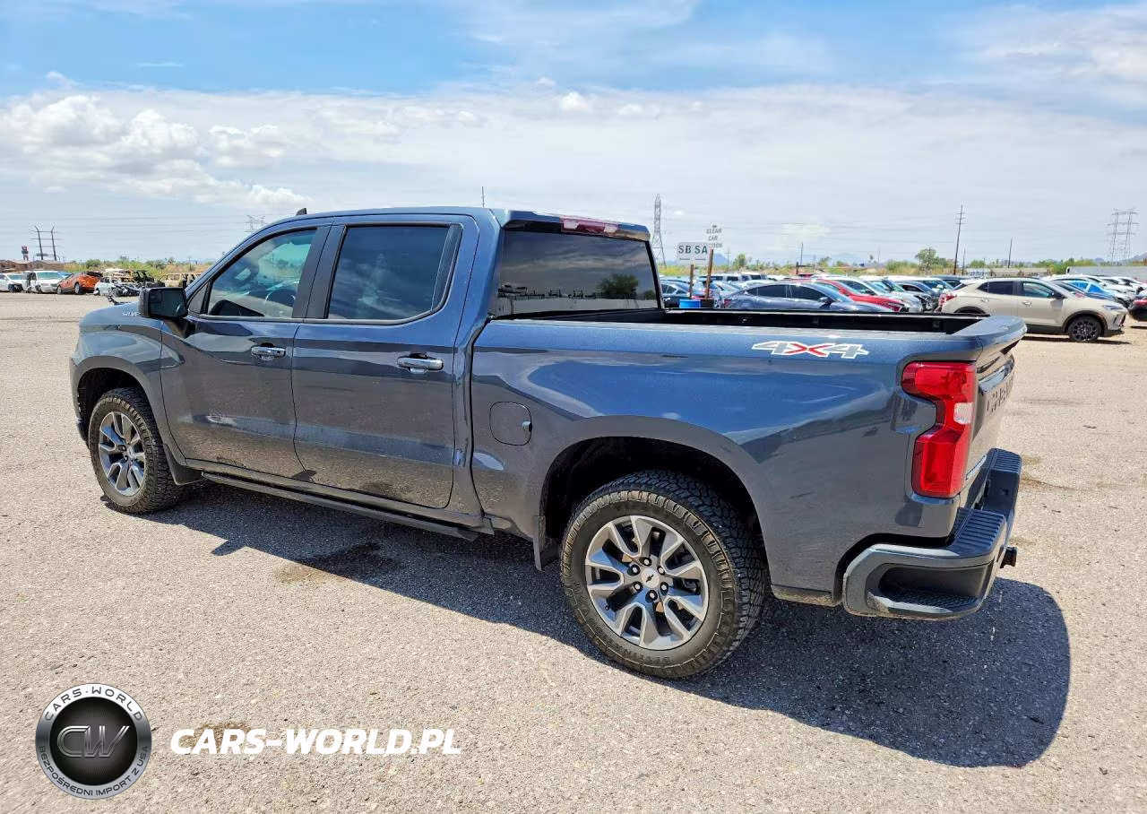 2021 Chevrolet Silverado K1500 Rst VIN:1GCUYEEL3MZ409587 - 2