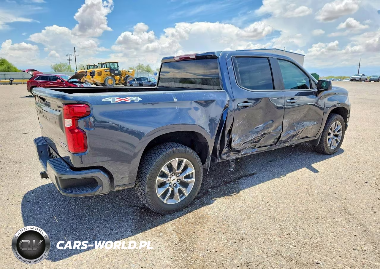 2021 Chevrolet Silverado K1500 Rst VIN:1GCUYEEL3MZ409587 - 3