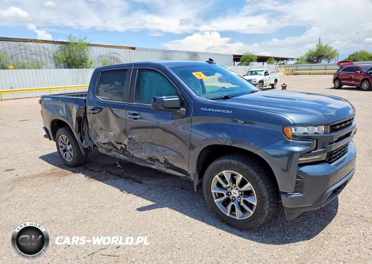 2021 Chevrolet Silverado K1500 Rst VIN:1GCUYEEL3MZ409587 - 4