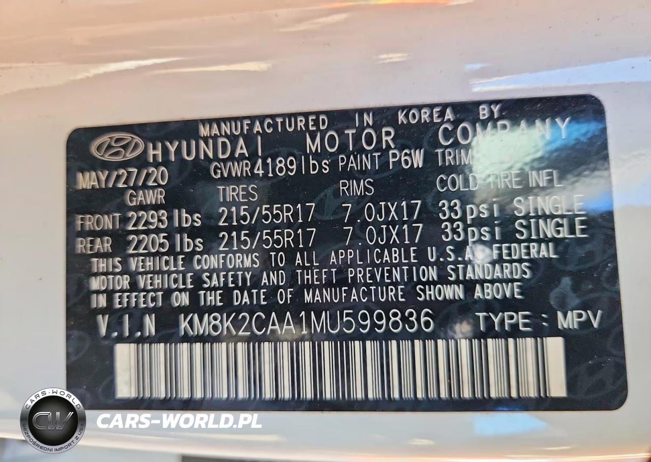 2021 Hyundai Kona Sel VIN:KM8K2CAA1MU599836 - 13