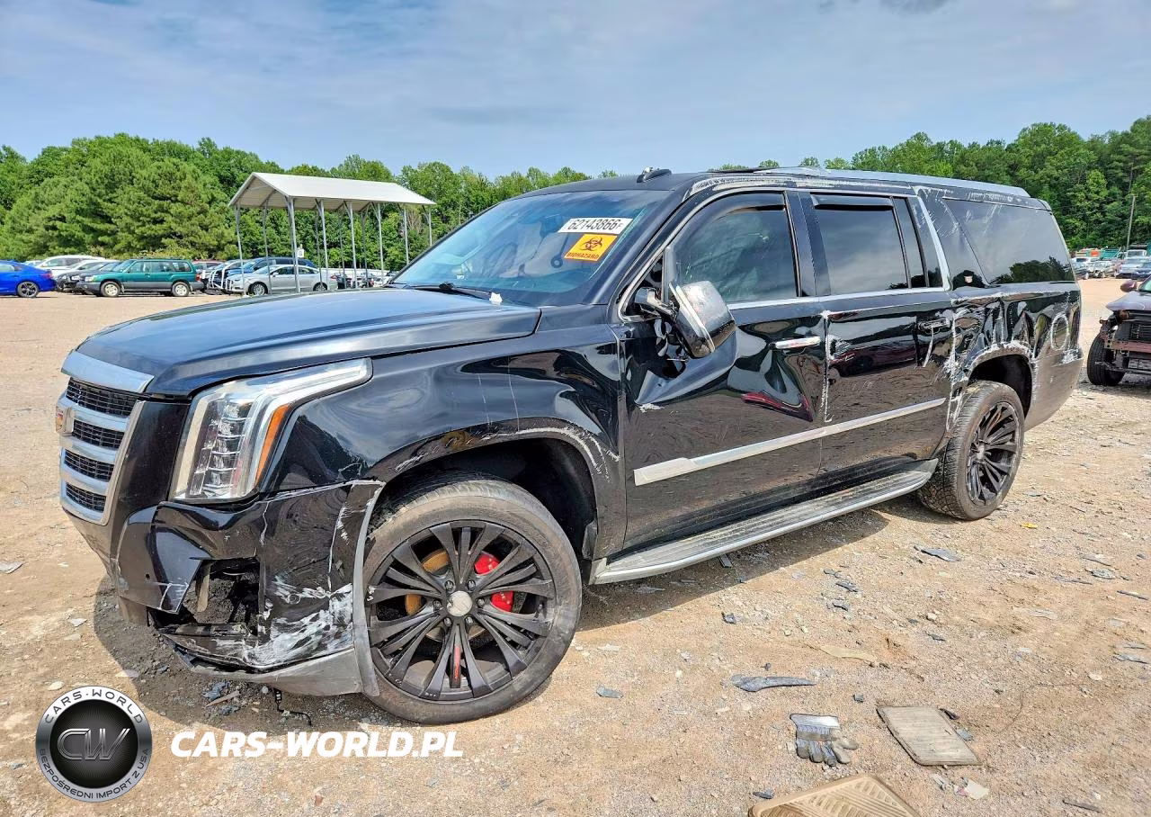 2017 Cadillac Escalade Esv Luxury VIN:1GYS3HKJXHR163177 - 1
